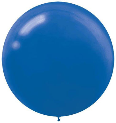 LATEX BALLOON 60CM - BRIGHT ROYAL BLUE