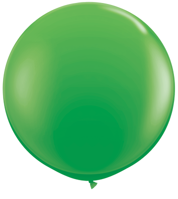 LATEX JUMBO BALLOON 90CM - FASHION SPRING GREEN PK 2