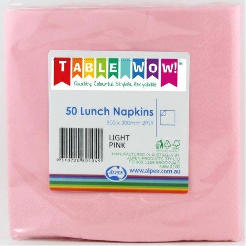 LUNCH NAPKIN - 2PLY PINK PK50