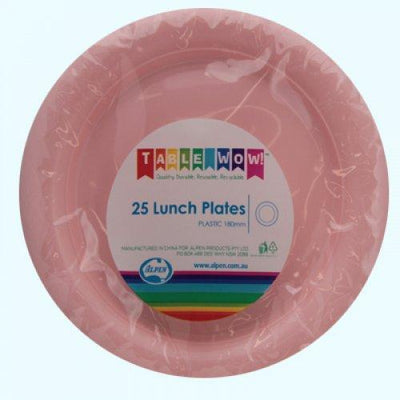 LUNCH PLATES - PINK PK25