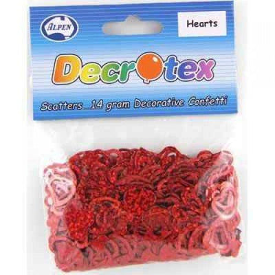 SCATTERS - HEARTS RED 14G
