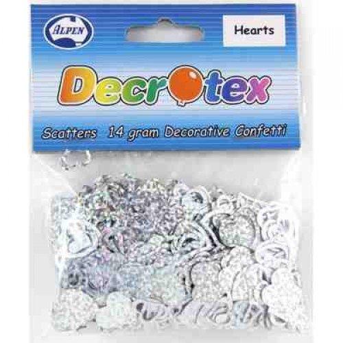 SCATTERS - HEARTS SILVER HOLO 14G