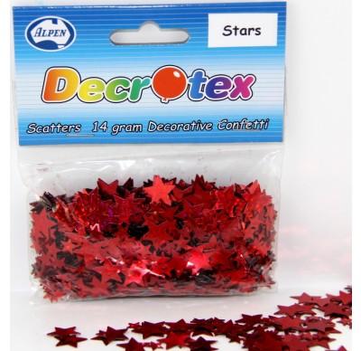 SCATTERS - STARS RED 14G