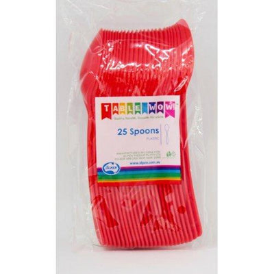SPOON - RED PK25