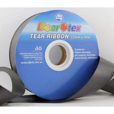 TEAR RIBBON 32MM X 91M - BLACK