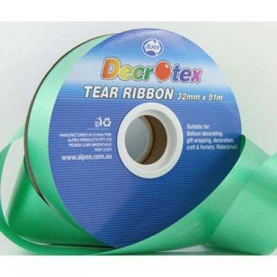TEAR RIBBON 32MM X 91M - GREEN