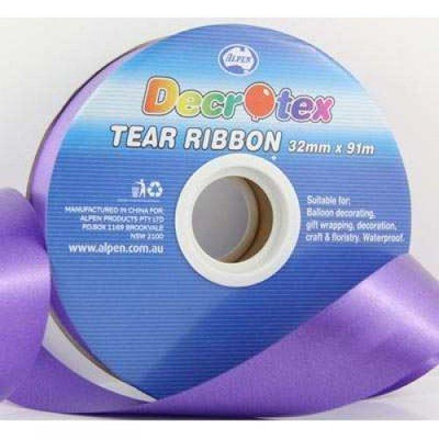 TEAR RIBBON 32MM X 91M - PURPLE