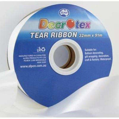 TEAR RIBBON 32MM X 91M - WHITE